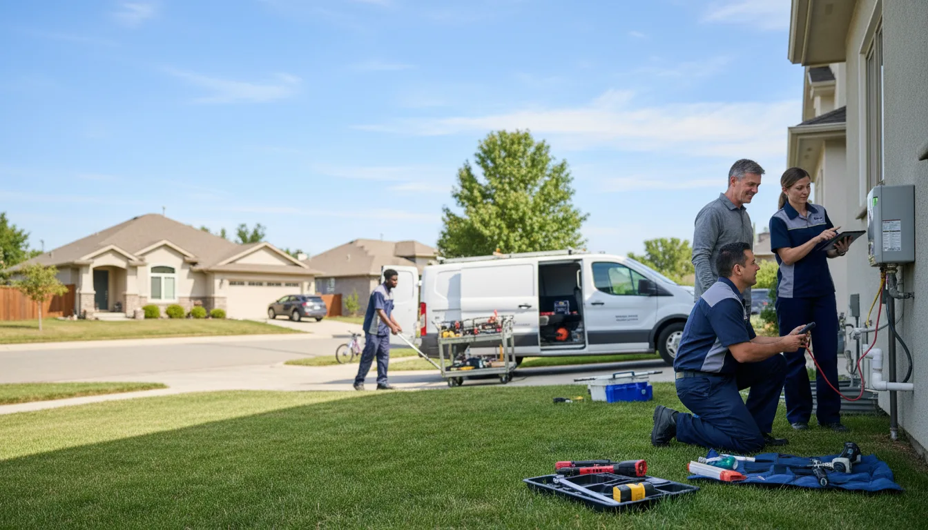 Professional Outdoor Tankless Water Heater Installation in Edinburgh, IN